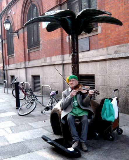 Le violoniste irlandais (Dublin 2007) par Sophie ménart