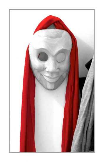 Masque au foulard