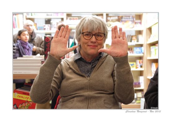 Les mains de Claudine Nougaret