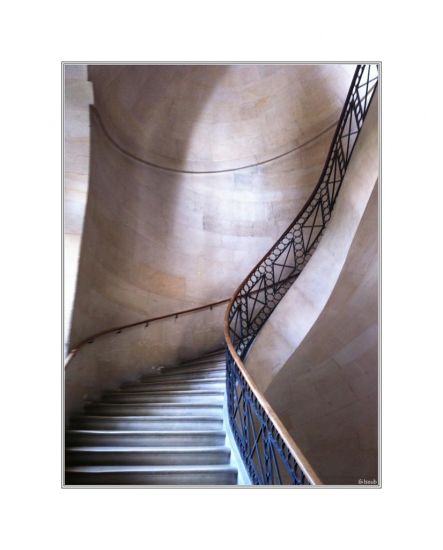 Escalier de l'observatoire de Paris
