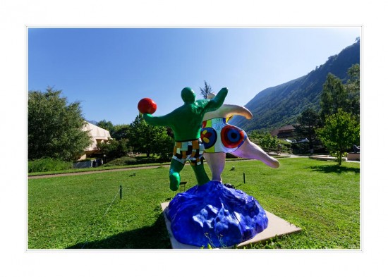 Les baigneur Nikki de Saint-Phalle. Les baigneur Nikki de Saint-Phalle.