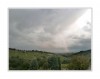 Arc en ciel sur orage