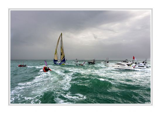 François Gabart arrivée du VG2012