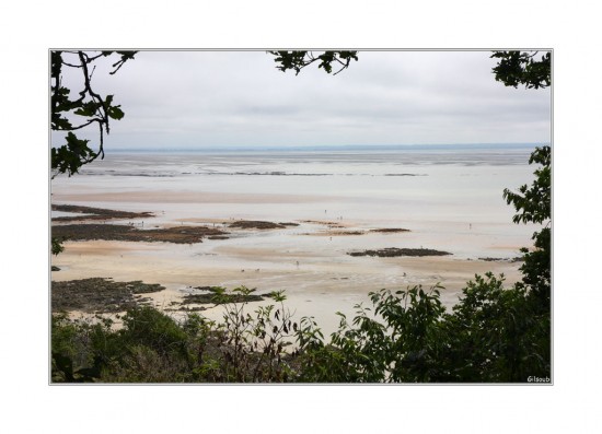 Grande marée dans la baie...