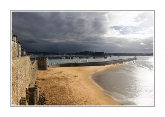 Saint Malo après l'orage...