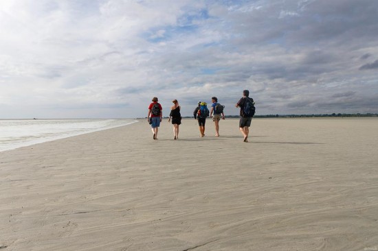 Traversé de la baie...