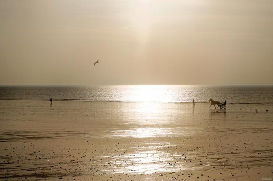 Sur la plage