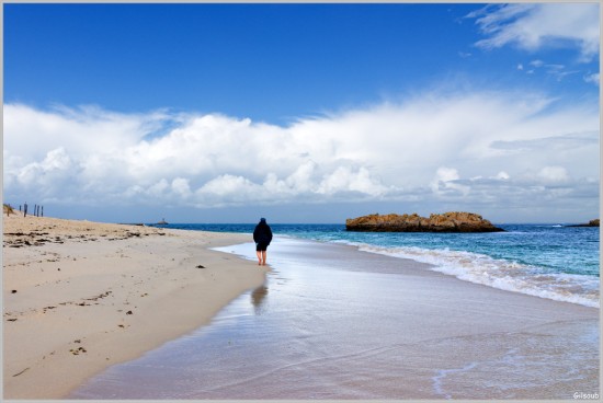Les pieds dans l'eau - Les glénans Septembre 25