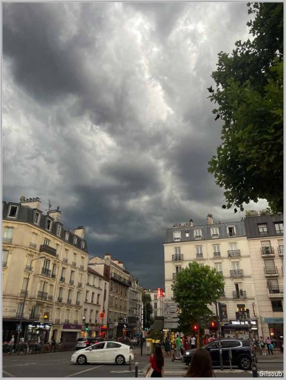 Ciel d'orage - Issy-Les-Moulineaux 25 juin 2025