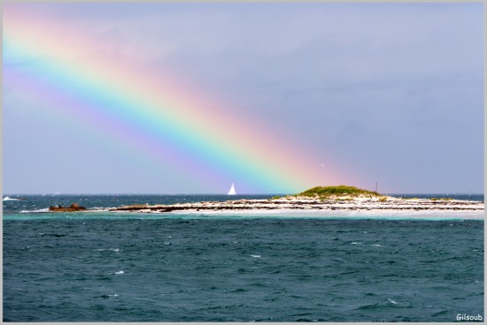 Arc en ciel sur les Glénans - Sept 2025