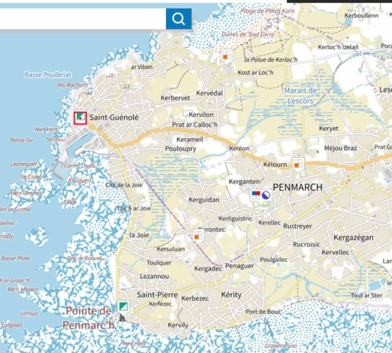 Carte des antennes relais du coin