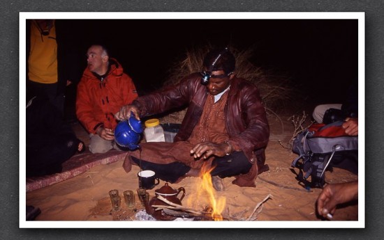 Les 3 thés  Touareg du désert - Mauritanie
