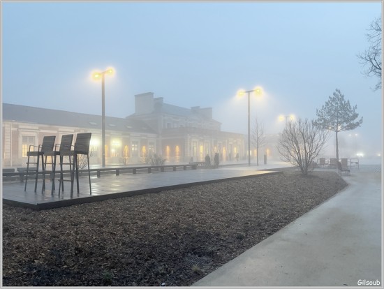 Gare de Quimper dans le brouillard - Jan 2026