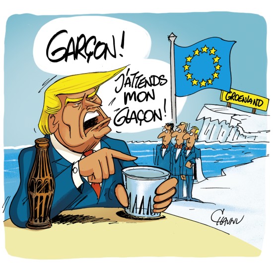 Garçon un garçon - Dessin de presse de Chaunu - Janvier 2026