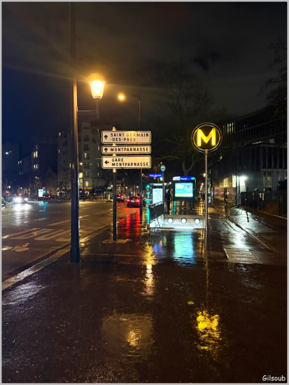Métro de nuit - Paris Janvier 2026
