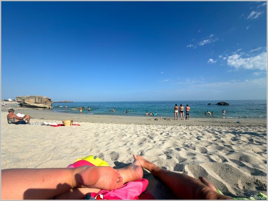 À la plage - Plage de Kersaux Juillet 2026