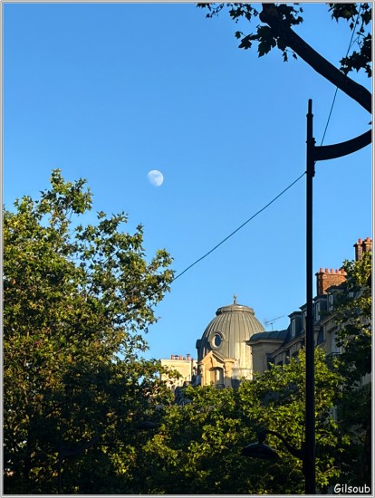 Paris sous la lune - Bd Raspail Mai 2026