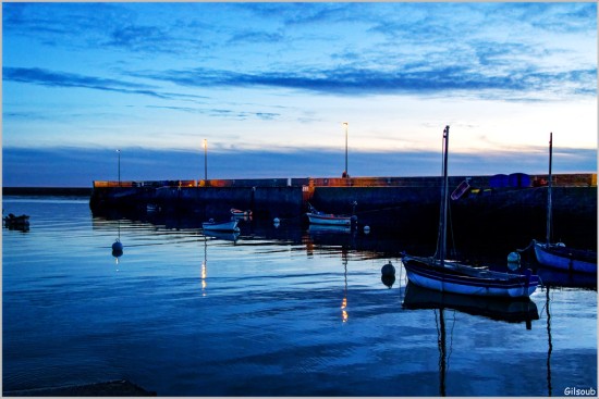 Au bord de la nuit - Port de Kerity janvier 2026