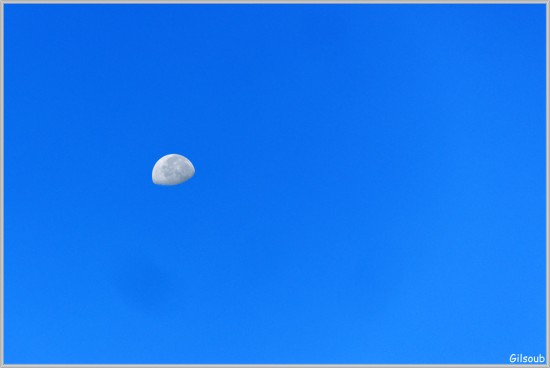 La lune à rendez vous avec le jour - Açores septembre 2026