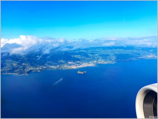 San Miguel vue du ciel - Açores septembre 2026