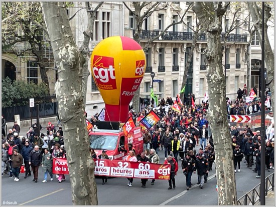 Manif à Paris - Octobre 2023