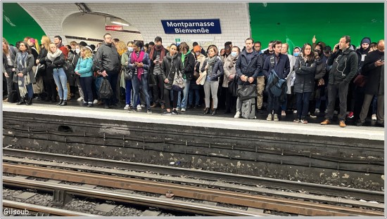 Gréve à la RATP - Paris 2022